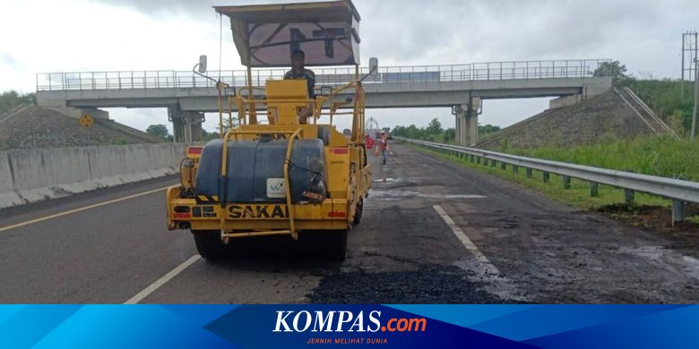 Aspal Korea Digunakan untuk Menambal Tol Kayu Agung Aspal Korea Digunakan untuk Menambal Tol Kayu Agung