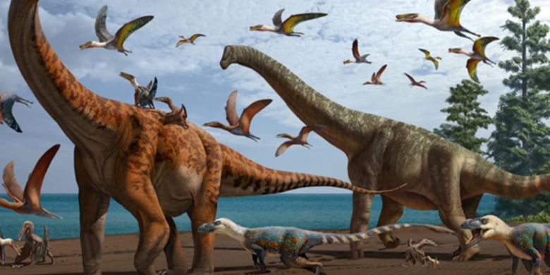 Dua Spesies Dinosaurus Raksasa Baru Ditemukan di Barat Laut China, Hampir Sebesar Paus Biru - Vimarsana News