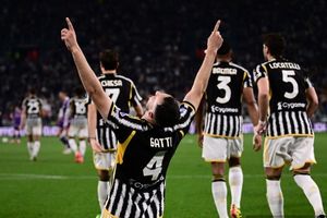 Hasil Juventus Vs Fiorentina 1-0: Bek Rasa Striker, Si Nyonya Menang 