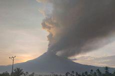 Pagi Ini, Gunung Lewotobi Semburkan Asap Tebal Setinggi 1.500 Meter