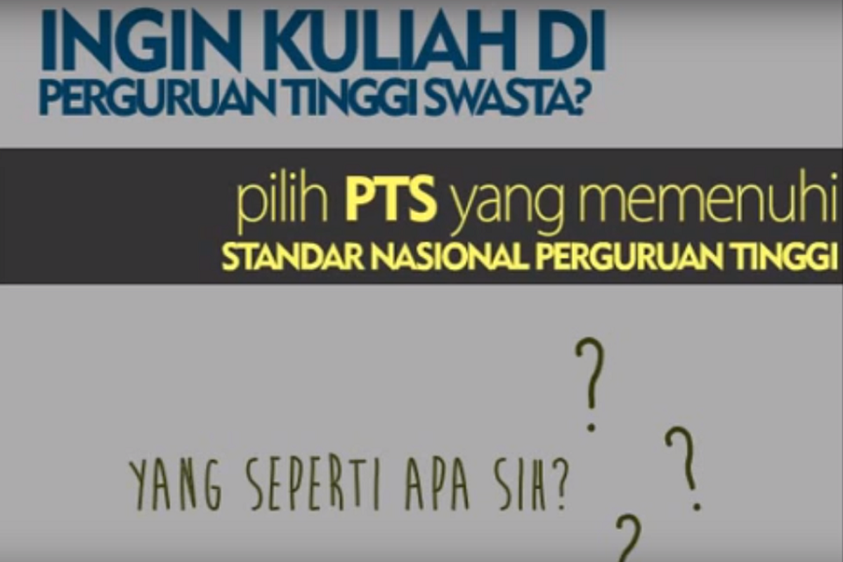 Ilustrasi kampus swasta.