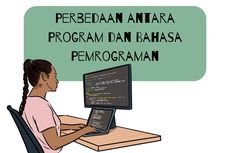 Perbedaan antara Program dan Bahasa Pemrograman