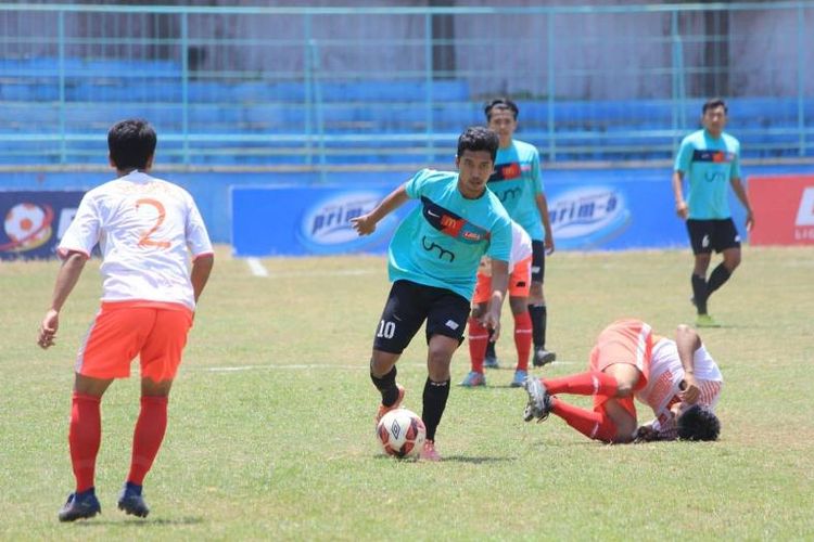 Poin penuh pertama UM didapat setelah menekuk telak Universitas Brawijaya (UB) dengan skor 5-0 pada hari keempat pergelaran yang dihelat di Stadion Gelora Brantas, Batu, Jawa Timur, Kamis (13/9).