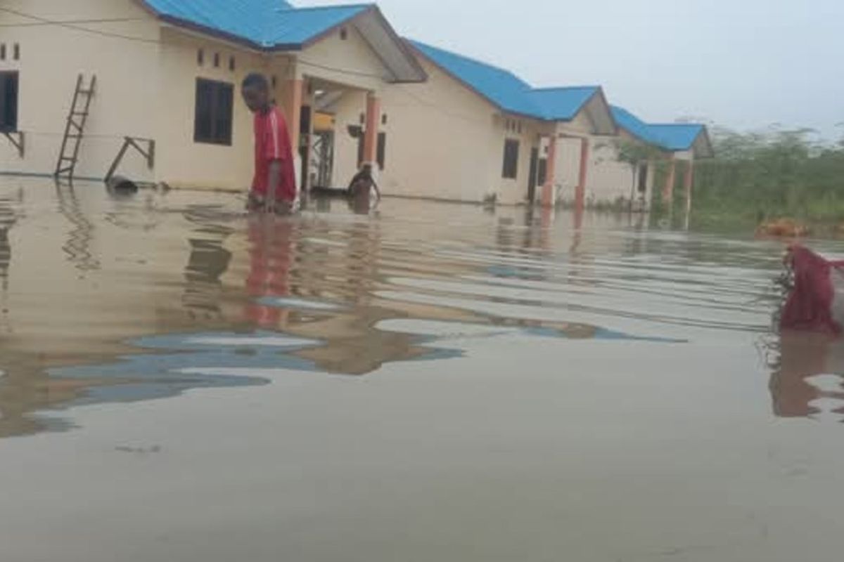 Rumah Milik Pemda Keerom Terendam Banjir, Warga Sempat Mengungsi