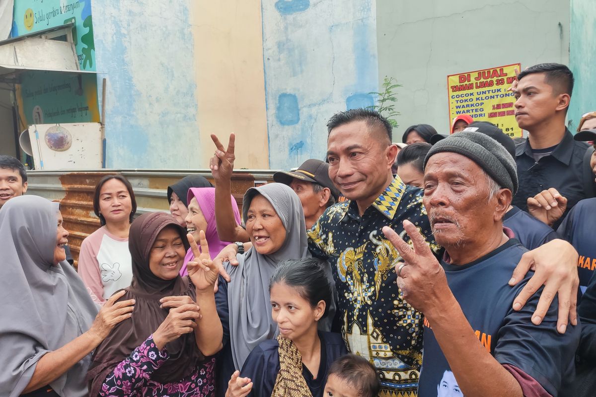 Tak Kenal Dharma Pongrekun yang Blusukan, Warga Kampung Gembrong: Orangnya Kayak Apa Sih?