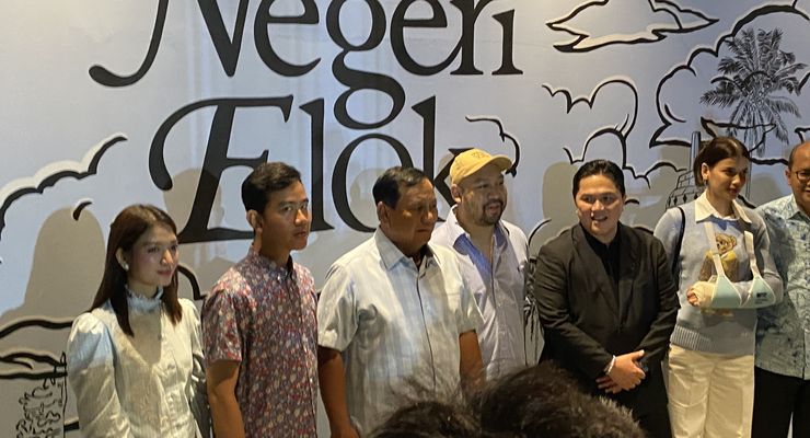 Hadiri Festival Besutan Anaknya, Prabowo: Karya-karyanya Bagus