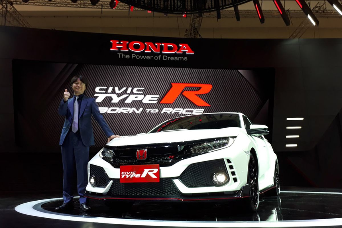 Hideki Kakinuma, Chief Engineer and Assistant LPL of Civic Type R, Honda R&D di GIIAS 2017.