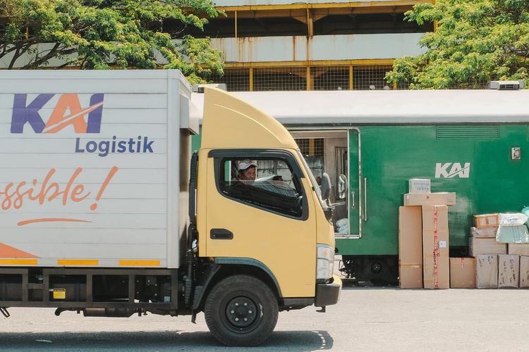 Pengiriman KAI Logistik Tembus 3.133 Ton Saat Lebaran 2026