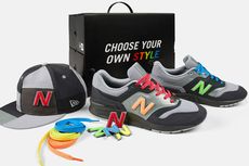 Kolaborasi New Era x New Balance, Sepatu dan Topi 