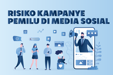 INFOGRAFIK: Risiko Kampanye Pemilu di Media Sosial