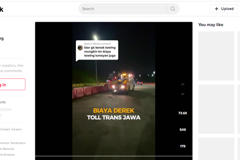 Tarif Biaya Tambahan Derek Mobil di Jalan Tol, Gratis Hanya Sampai Exit GT Terdekat