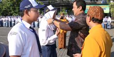 Ini Pesan Wali Kota Hendi Saat Antar Anaknya Masuk Sekolah Hari Pertama