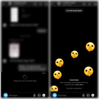 Cara menggunakan Vanish Mode di Instagram