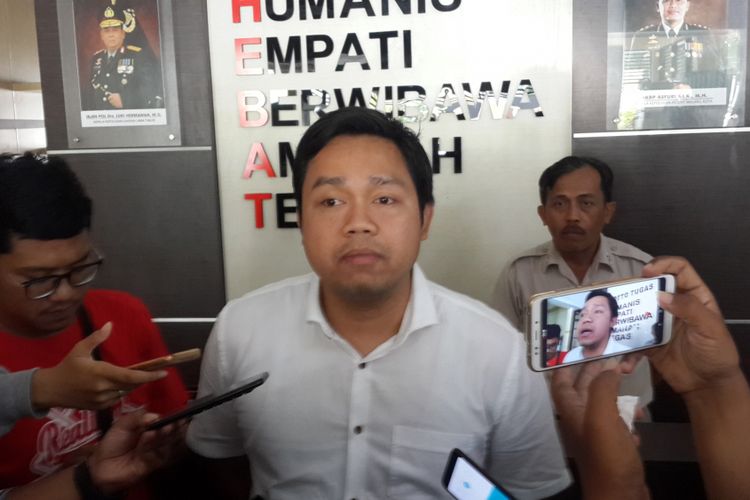 Kasatreskrim Polres Malang Kota, AKP Komang Yogi Arya Wiguna di Mapolres Malang Kota, Selasa (26/2/2019).