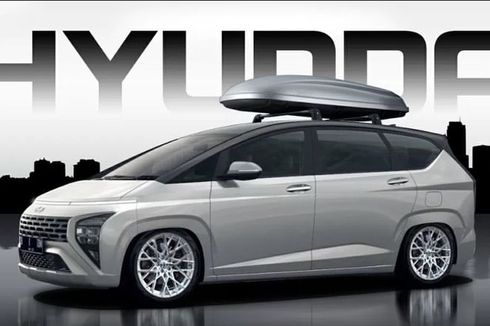 Referensi Modifikasi Hyundai Stargazer Bergaya Stance