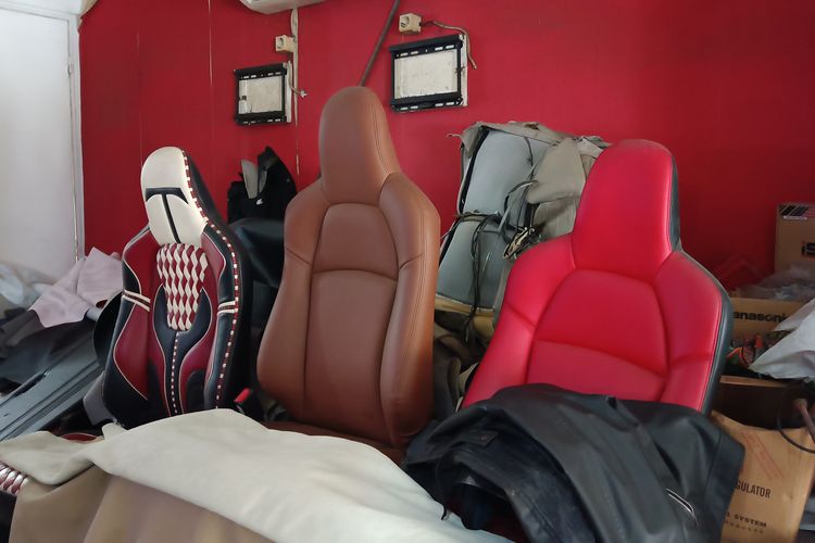 Modifikasi jok mobil