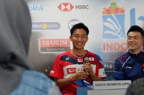 Kento Momota Akui Tertekan untuk Juara di Japan Open 2019