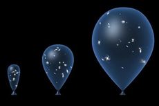 Benarkah Alam Semesta Kita Pernah Mengembang Cepat bak Balon?