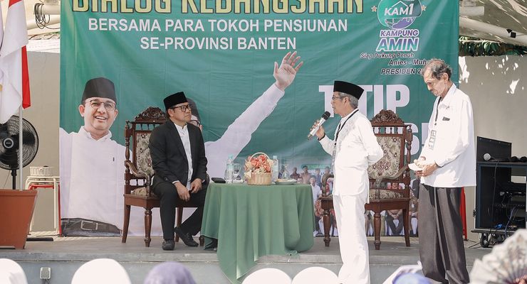 Kampanye di Banten, Cak Imin Janjikan Kesejahteraan Pensiunan ASN