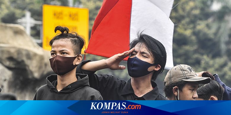 Demo Uu Cipta Kerja Ancaman Rasa Aman Dan Kontroversi Skck Pelajar Halaman All Kompas Com