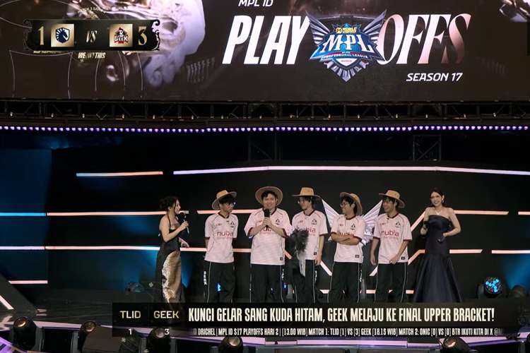 Jadwal Final Upper Bracket MPL S17, Geek Fam Tantang Onic Esports 