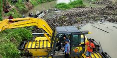 Atasi Banjir, Pemkab HST Beli 2 Ekskavator Amfibi untuk Normalisasi Sungai 