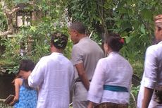 Di Ubud, Obama Berdoa di Pura untuk Perdamaian Dunia