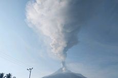 Gunung Lewotobi Meletus Lagi dan Semburkan Abu Vulkanik Setinggi 1,5 Km