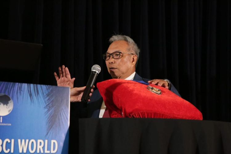 Managing Director Grup Ciputra Budiarsa Sastrawinata resmi dilantik sebagai FIABCI World President untuk masa jabatan 2023-2024 Kamis (9/6/2023), di Miami, Amerika Serikat (AS).