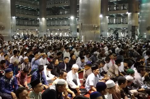 Sejumlah Menteri dan Dubes Shalat Id di Masjid Istiqlal