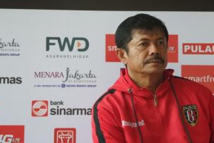 Pelatih Bali United Pusam, Indra Sjafri. 