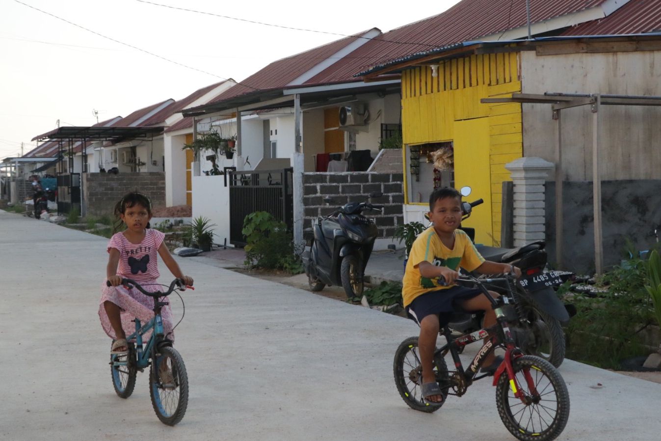 Warga SP Land Marina Senang Tinggal di Rumah Subsidi
