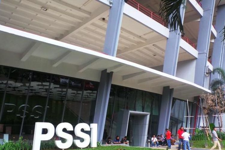 Kantor PSSI saat masih berlokasi di kawasan Stadion Utama Gelora Bung Karno, Senayan, Jakarta.