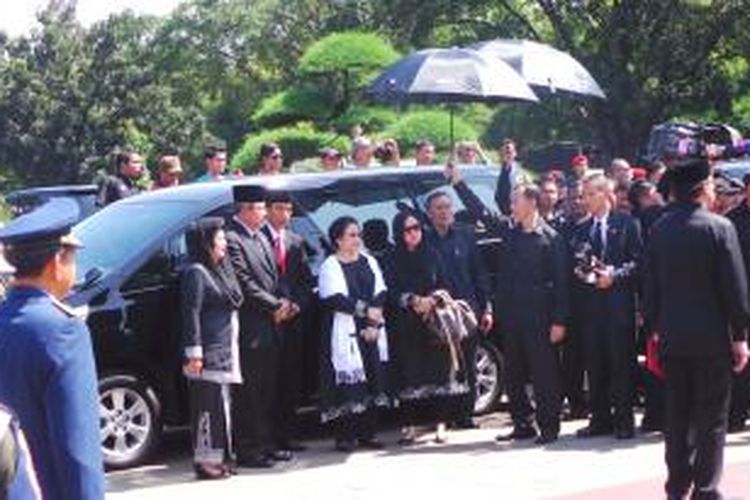 Presiden Susilo Bambang Yudhoyono dan Gubernur DKI Jakarta Joko Widodo.