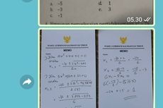 Cerita di Balik Wagub Kaltim Jawab Soal Matematika SMA lewat Memo