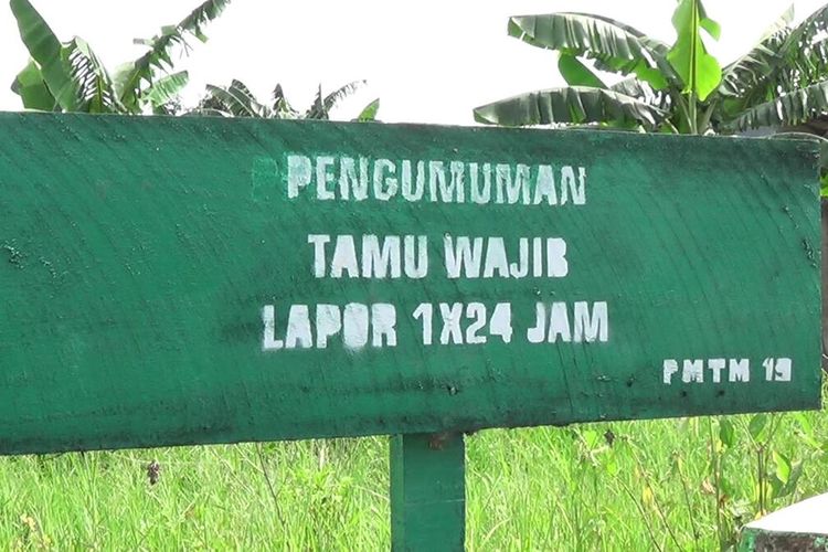 Suasana Perumahan Bajeng Permai Limbung, Kecamatan Bajeng, Kabupaten Gowa, Sulawesi Selatan yang isebut lokasi persembunyian Harun Masiku. Selasa, (21/1/2020).