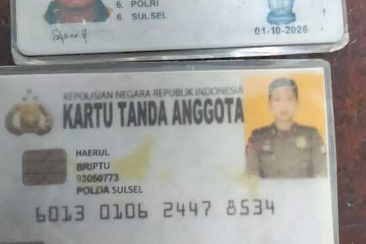 Haerul diamankan polisi setelah 5 tahun mengaku sebagai anggota Brimob Polda Sulsel melakukan penyamaran.