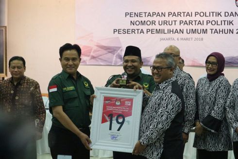 Ditetapkan KPU, PBB Resmi Ikut Pemilu 2019 dengan Nomor Urut 19