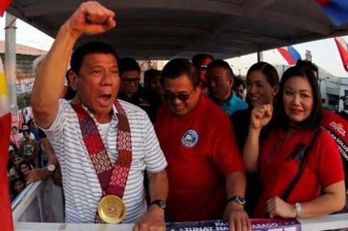Rival Utama Mengaku Kalah, Rodrigo Duterte Presiden Baru Filipina