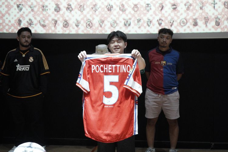 Semarak LALIGA Retro Matchday di Indonesia yang berlangsung di CGV FX Sudirman, Jakarta, Minggu (12/4/2026) 