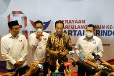 Elektabilitas Perindo Terus Naik, Jokowi: Hati-hati Partai Lain