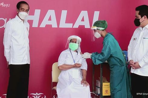 Jokowi: Kalau 70 Persen Sudah Divaksinasi, Covid-19 Mau Datang Bisa Mental