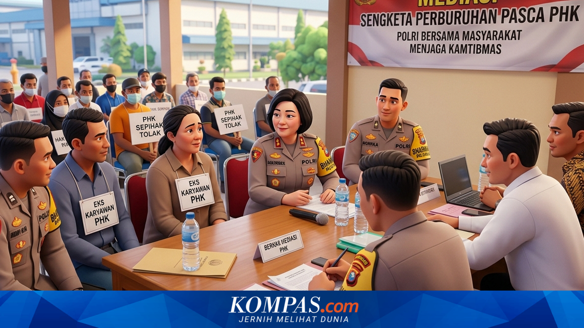 10 Miliar Duit PHK Cair! Buruh Kena Gebuk, Polri Malah Jadi Pahlawan
