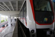Uji Coba Skytrain Bandara Soekarno-Hatta