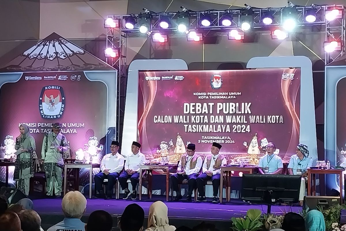 Debat Pilkada Tasikmalaya, Nurhayati-Muslim Tawarkan Bantuan Pendidikan Rp 600.000 per Siswa