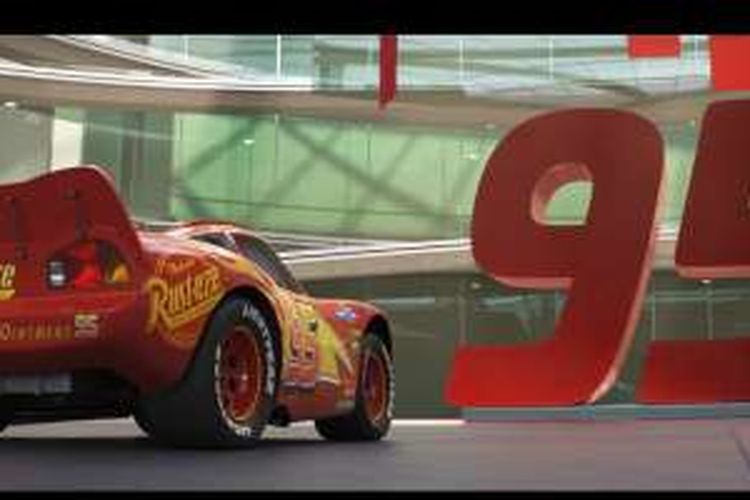 Lightning McQueen di Cars 3
