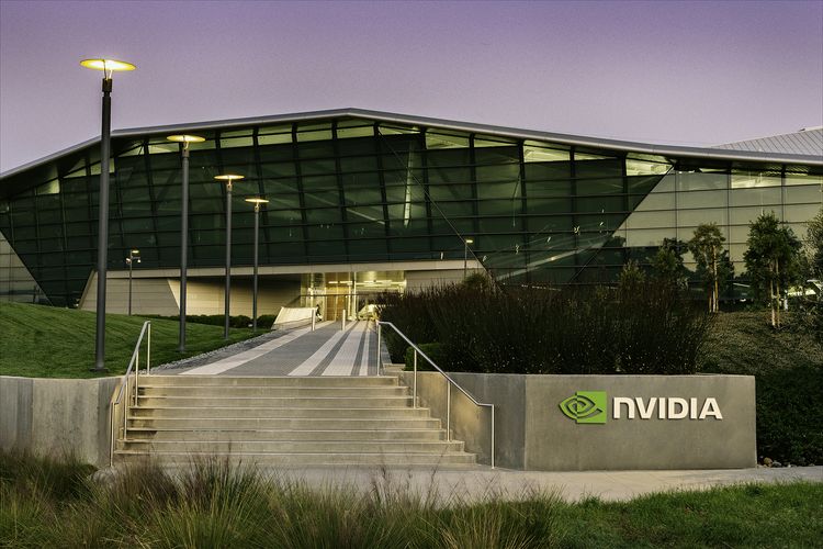 Gedung kantor Nvidia di Santa Clara, California, Amerika Serikat