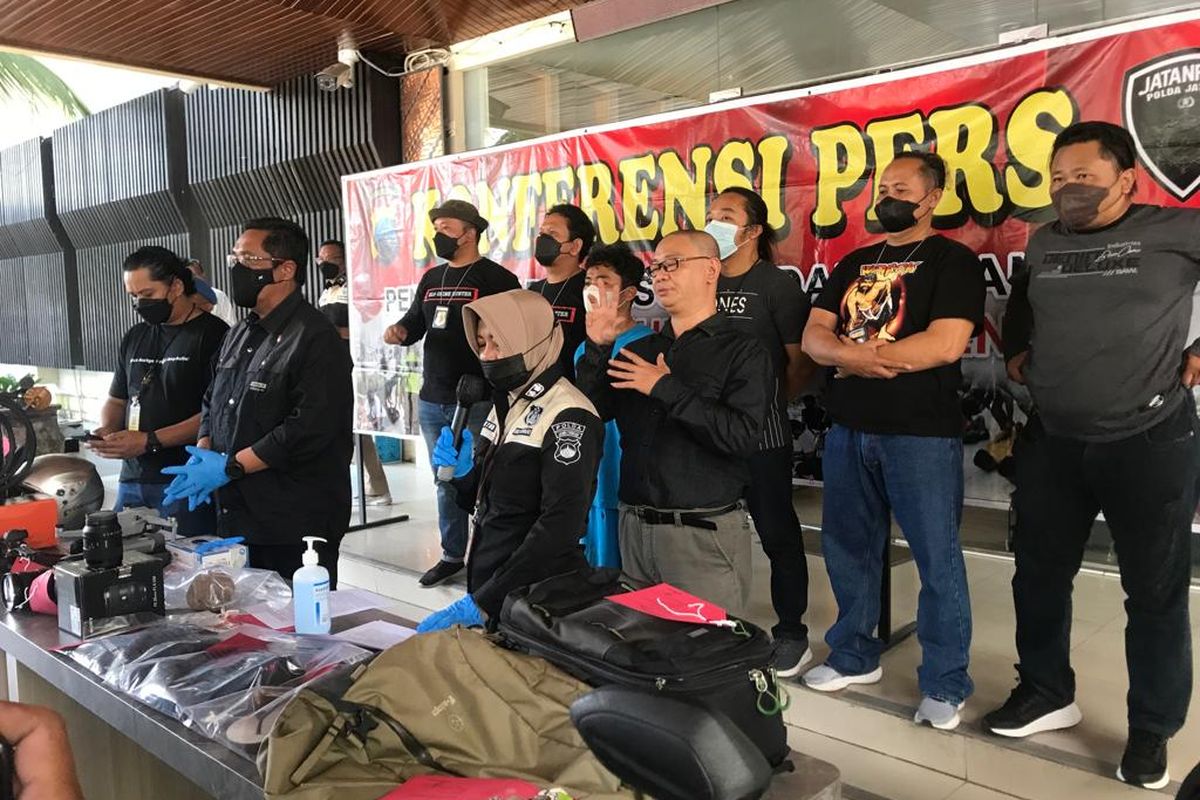 Gelar perkara perampokan disertai dengan pembunuhan di toko kamera Kota Semarang, Jawa Tengah