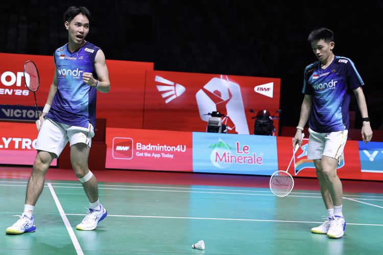Bersinar di Polytron Indonesia Open 2026, Raymond/Joaquin Top 10 Dunia