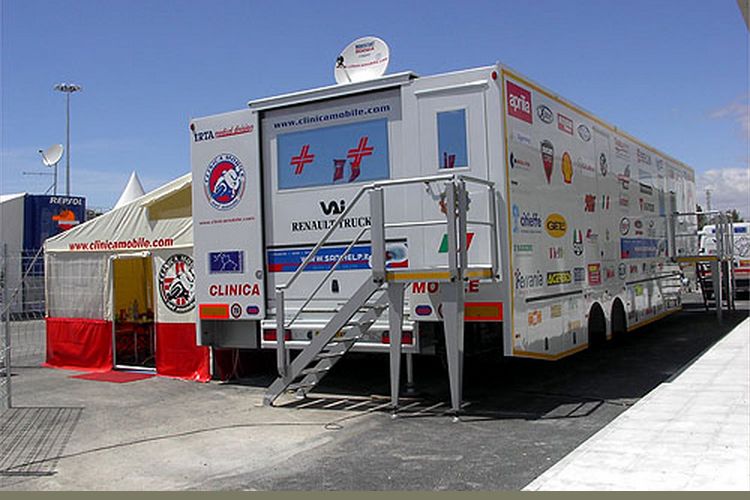 Clinica Mobile, tim medis MotoGP